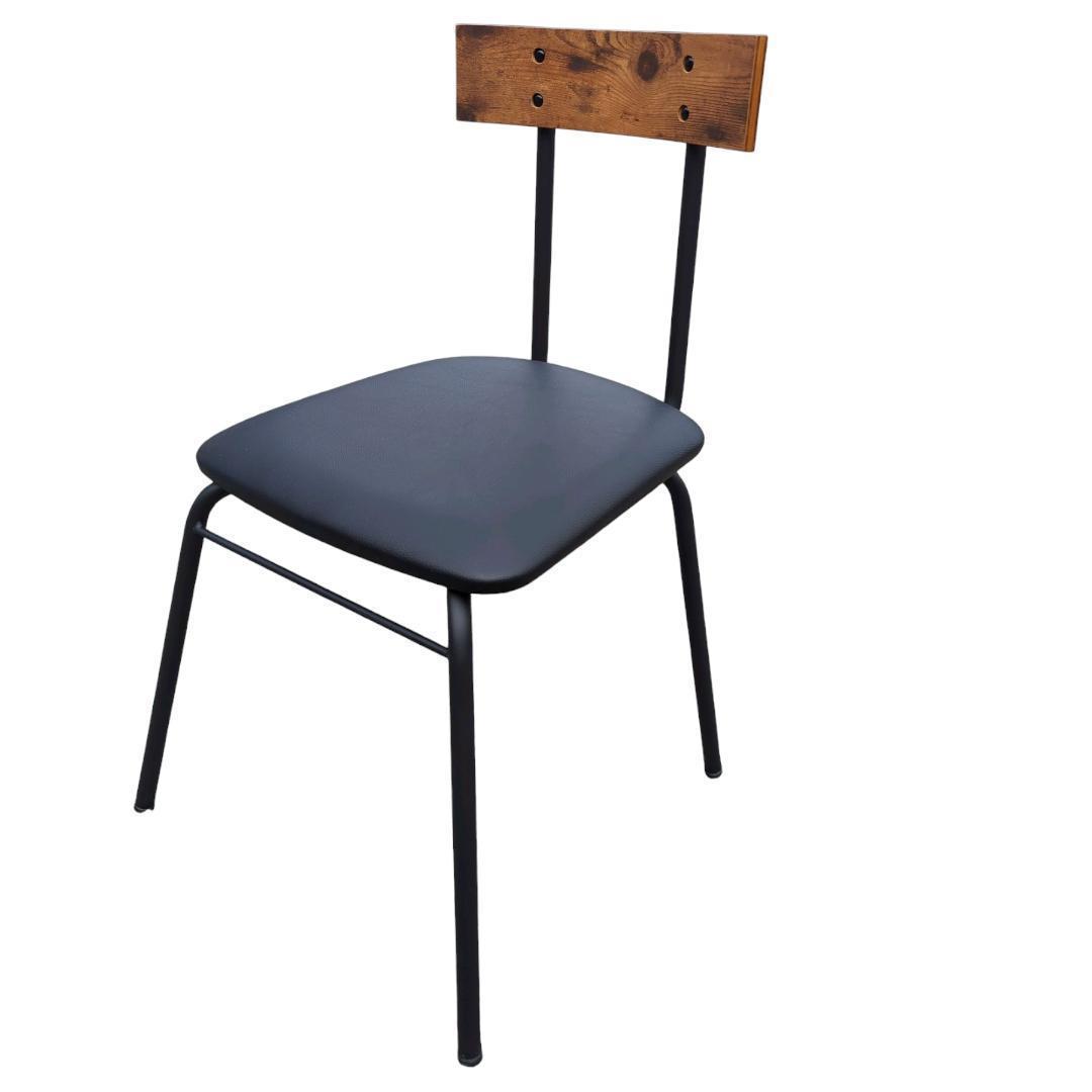 【送料無料】ニトリ　テーブル＆チェア　ユーズド加工木目調