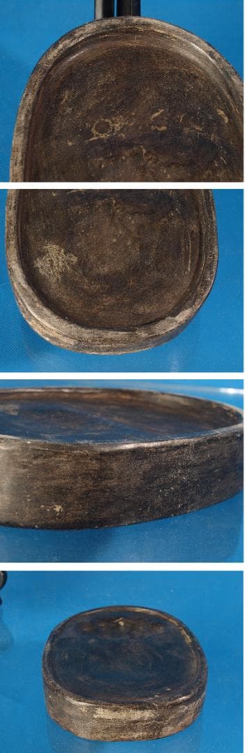 民間仕入れ品　立派な中国清時代端溪古硯　漢詩在銘※激安骨董品Q1591A12-2