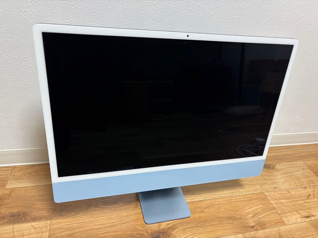 iMac (24インチ, M1, 2021) ブルー 8GB 512GB中古