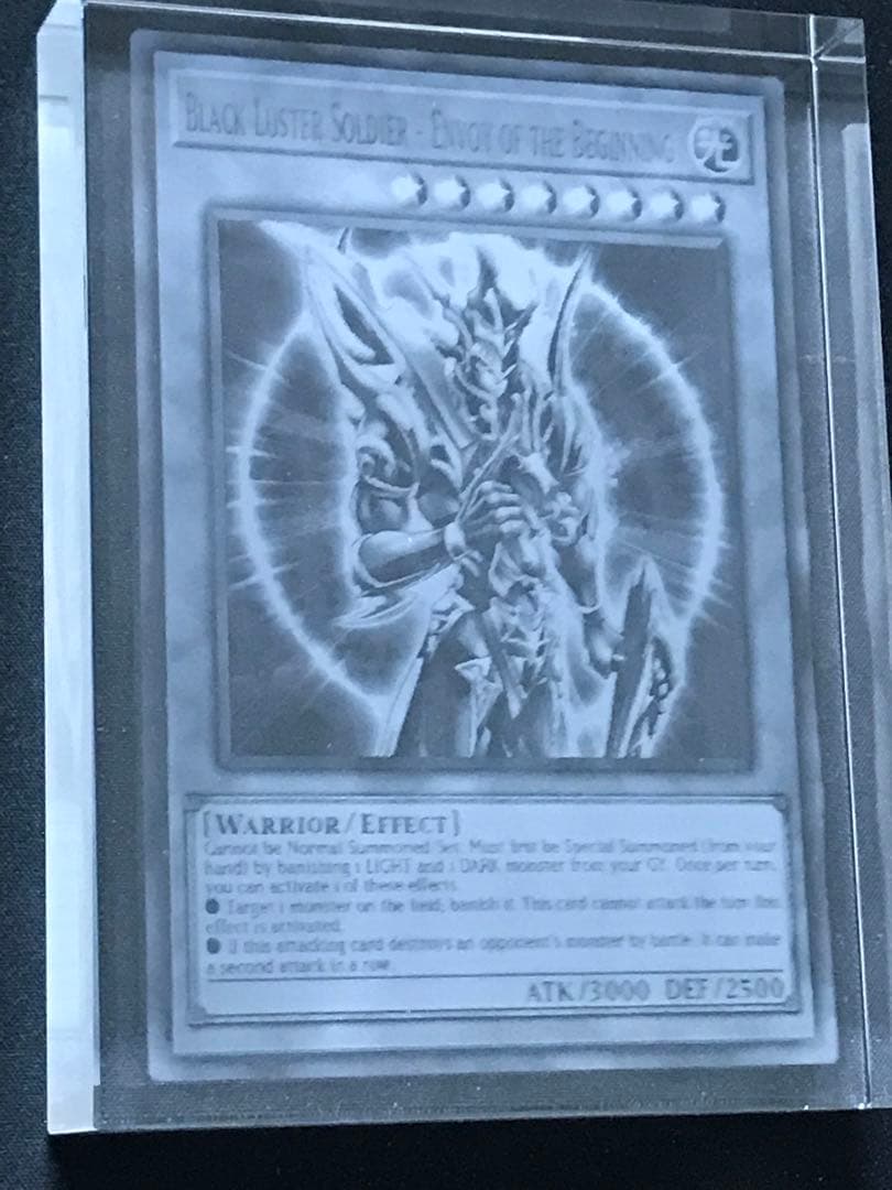 遊戯王 クリスタル製 カオス・ソルジャー -開闢の使者- 英語版 YCS上位賞