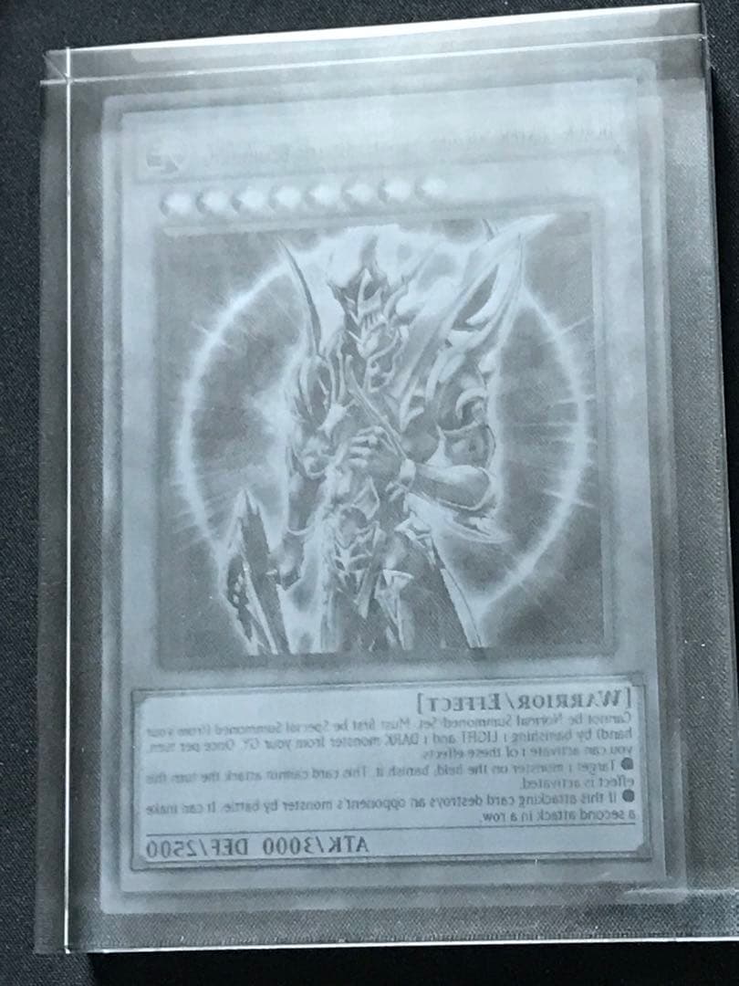 遊戯王 クリスタル製 カオス・ソルジャー -開闢の使者- 英語版 YCS上位賞