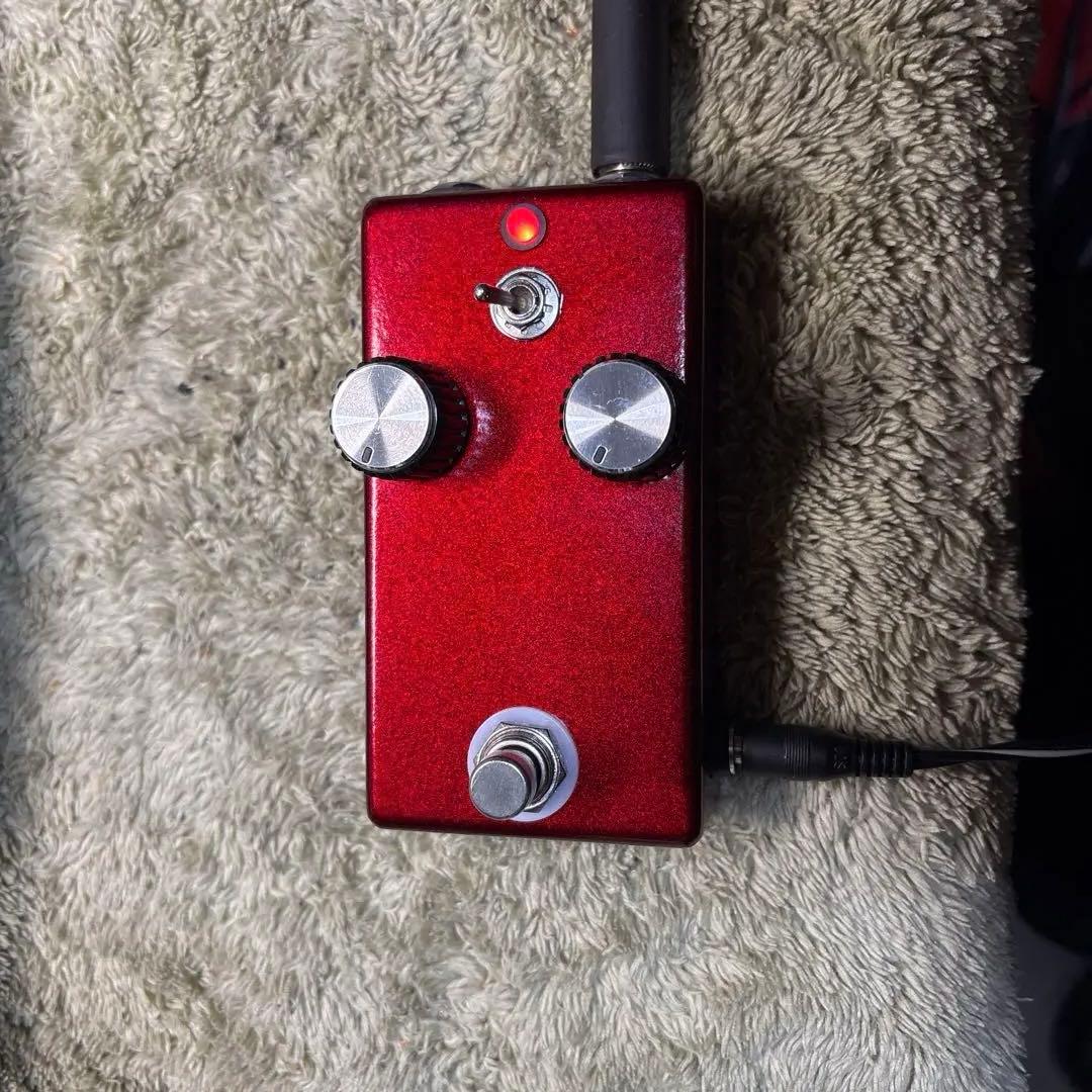 Fat Boost V1改　9v↔︎18v切り替えsw付きハンドメイドエフェクター