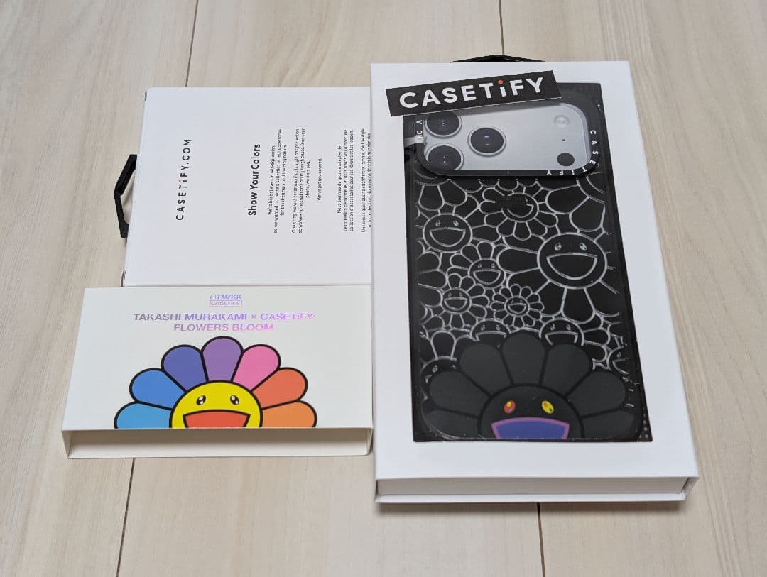 【正規品】村上隆xCASETiFY フラワー iPhone 17 pro max