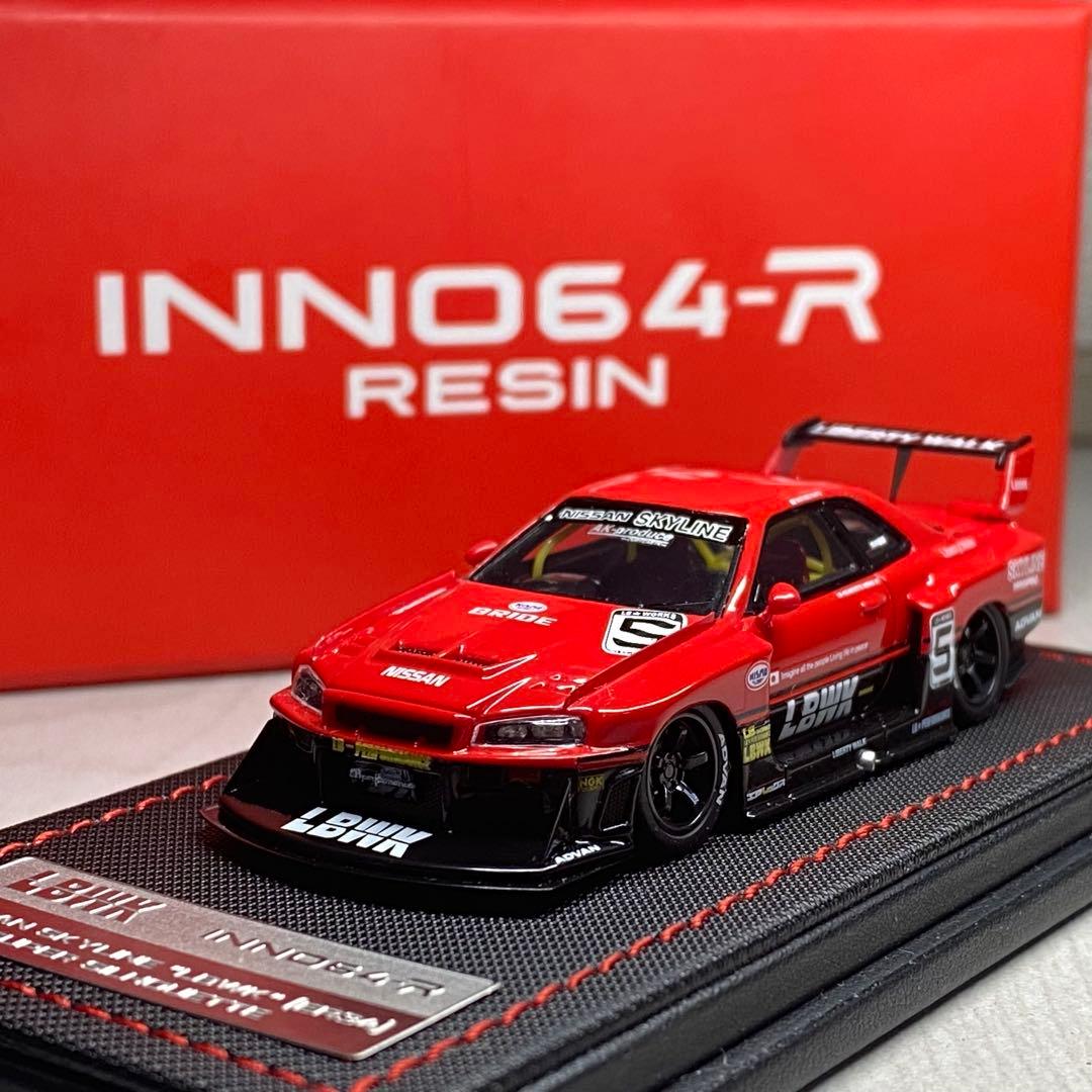 INNO64-R スカイライン ER34 LBWK スーパーシルエット 1/64