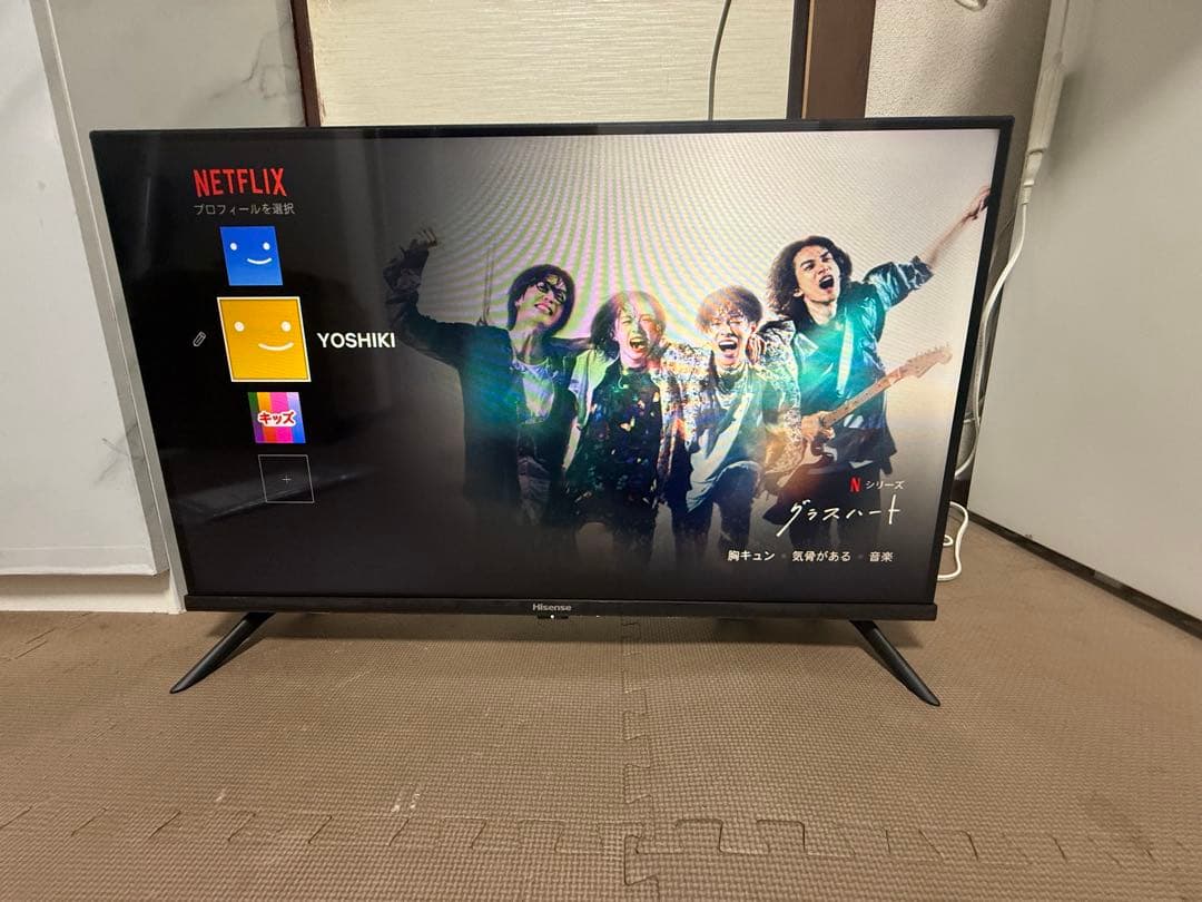 Hisense 32A40H 2022年製⭕️ 地上 、BS/CS、スマートテレビ