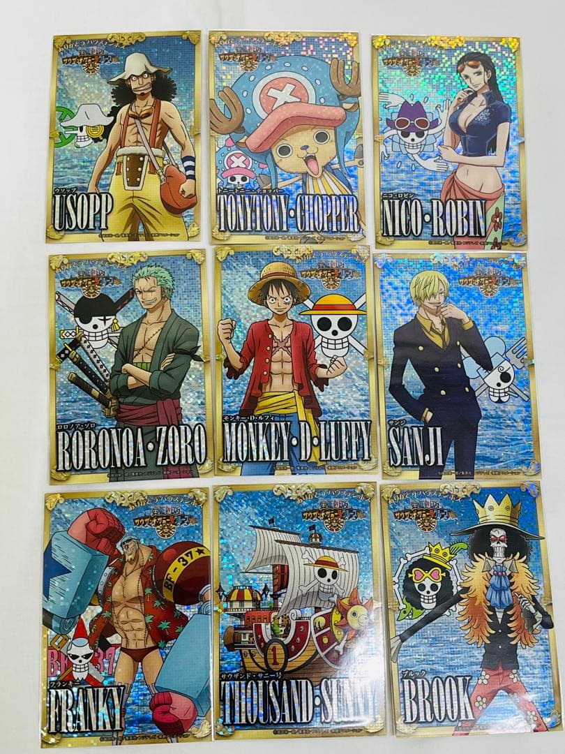 ワンピース ハウステンボス サウザンドサニー号クルーズ 限定カード ゾロ ルフィ
