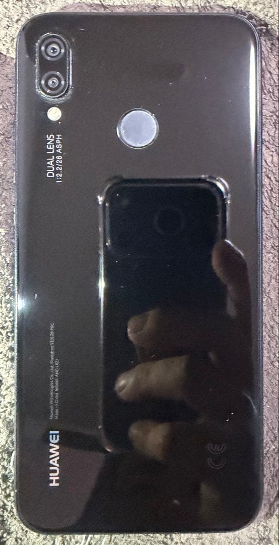 HUAWEI P20 Lite 32gb ブラック　SIMフリー　ケース付き