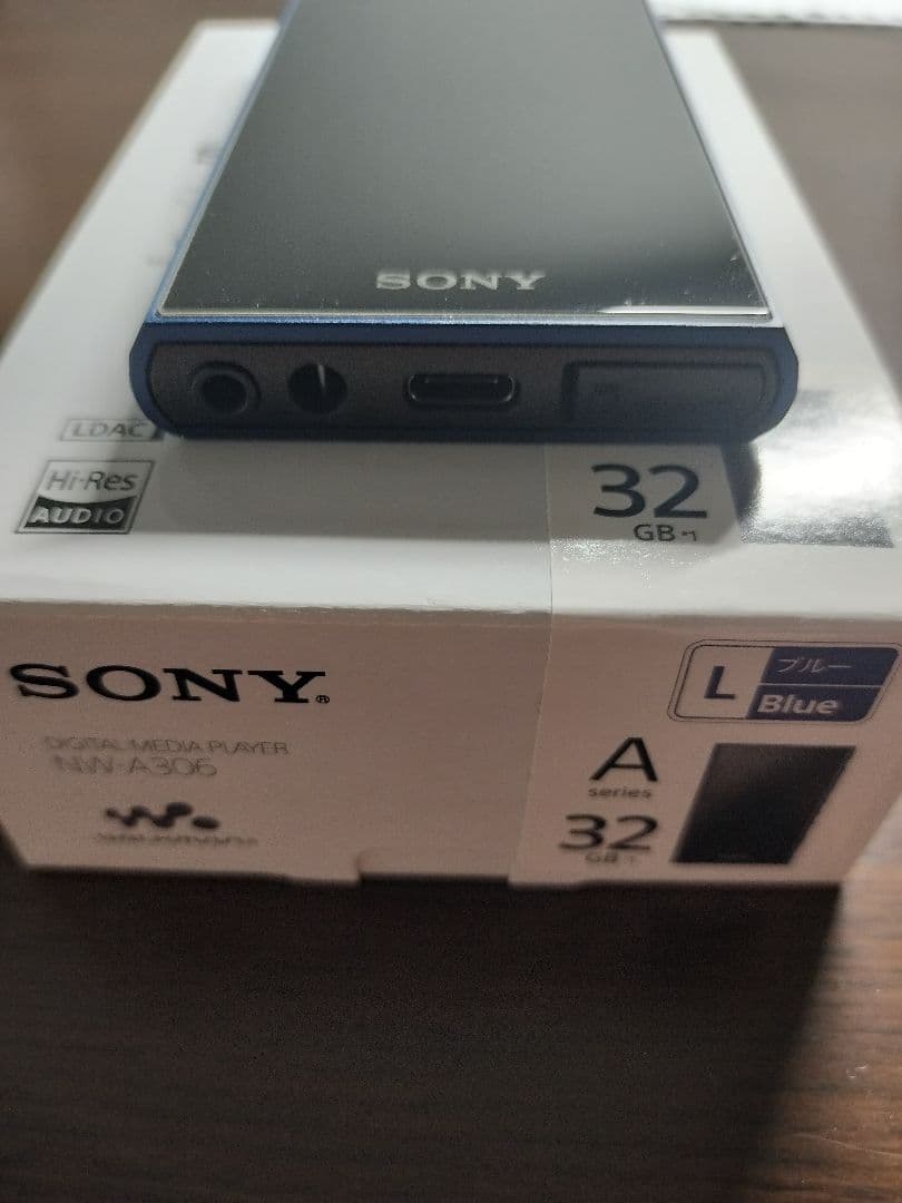 【SONY】ウォークマン 32GB A300シリーズ NW-A306 ブルー