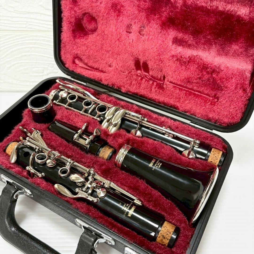 YAMAHA ヤマハ クラリネット YCL-252 樹脂製 管楽器 ケース付き