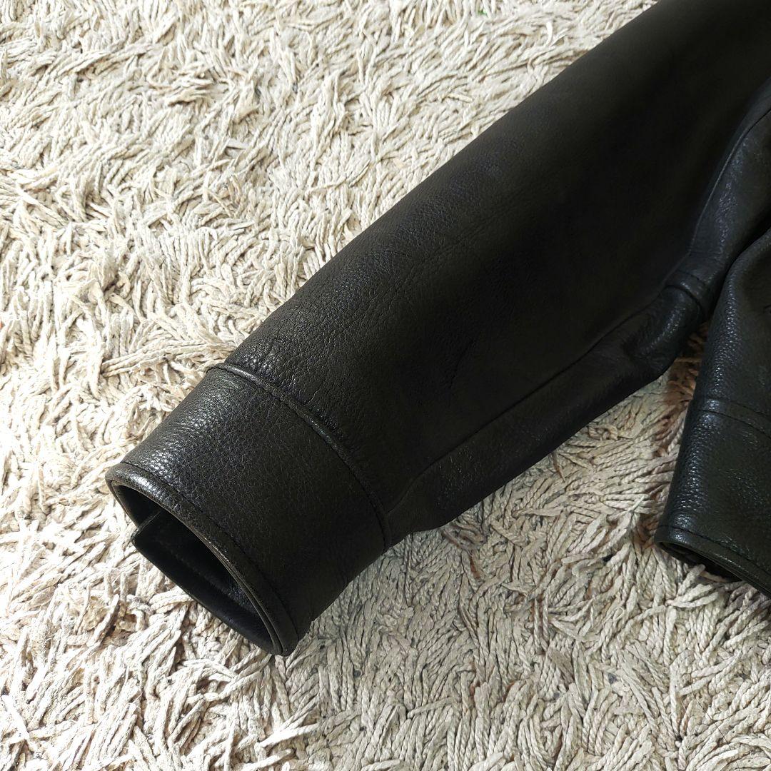 【牛革】Paul Smith　ポールスミス　レザージャケット　ブラック　メンズ