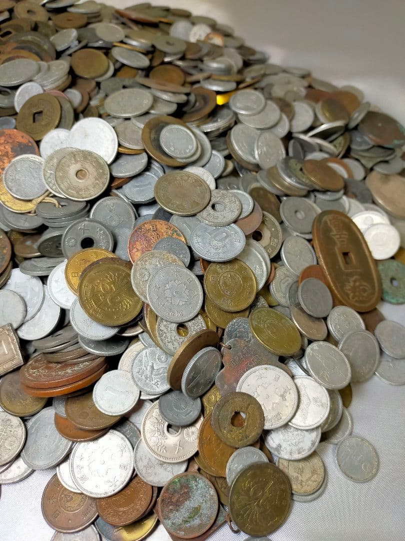 古銭まとめ 無選別 約7.2kg