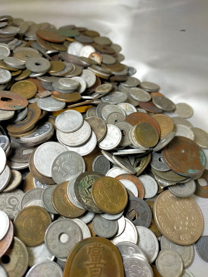 古銭まとめ 無選別 約7.2kg