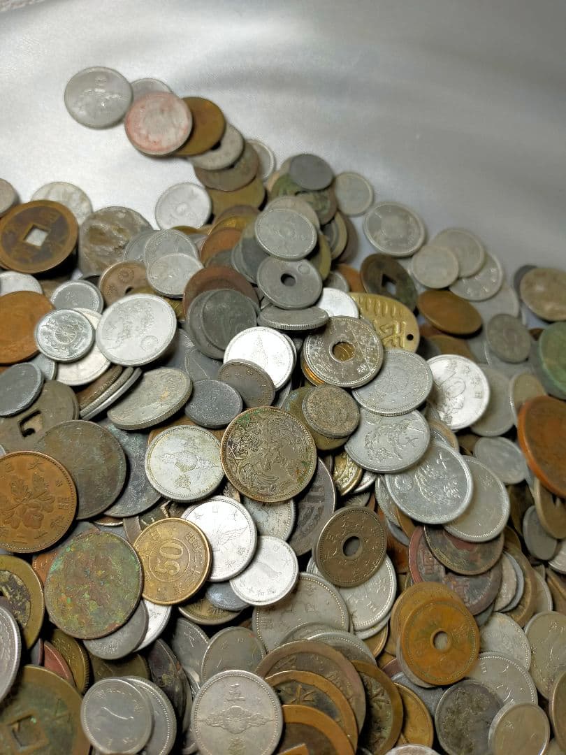 古銭まとめ 無選別 約7.2kg
