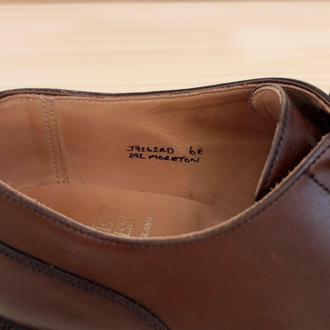 クロケット&ジョーンズ Crockett&Jones モールトン Uチップ 革靴