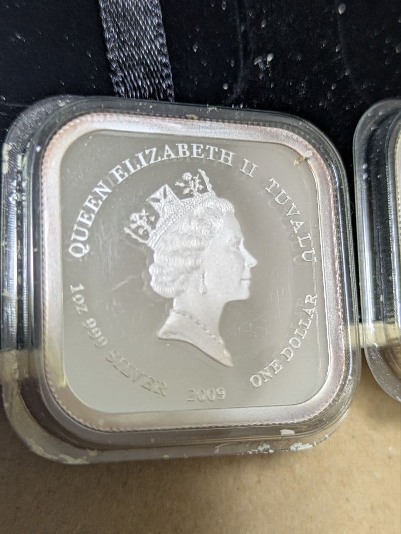 ルーブル美術館1オンス純銀3枚　BOX劣化あり