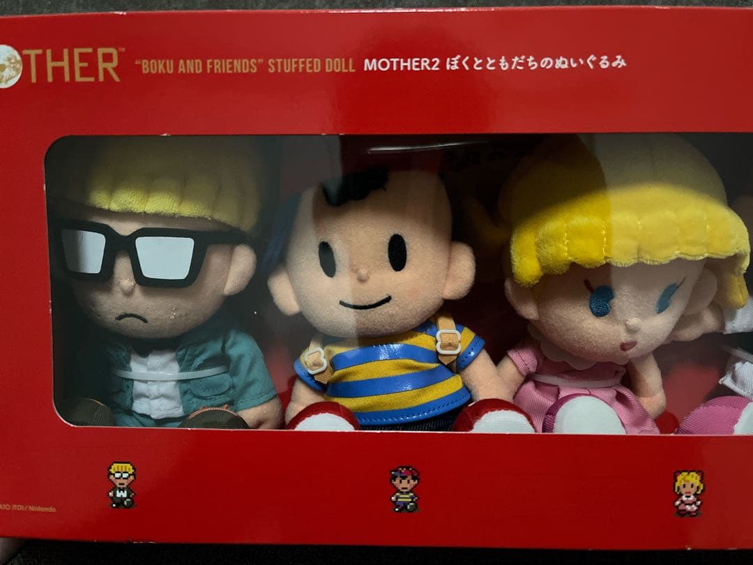 MOTHER ぼくとともだち ぬいぐるみ ほぼ日 ネス ポーラ ジェフ プー