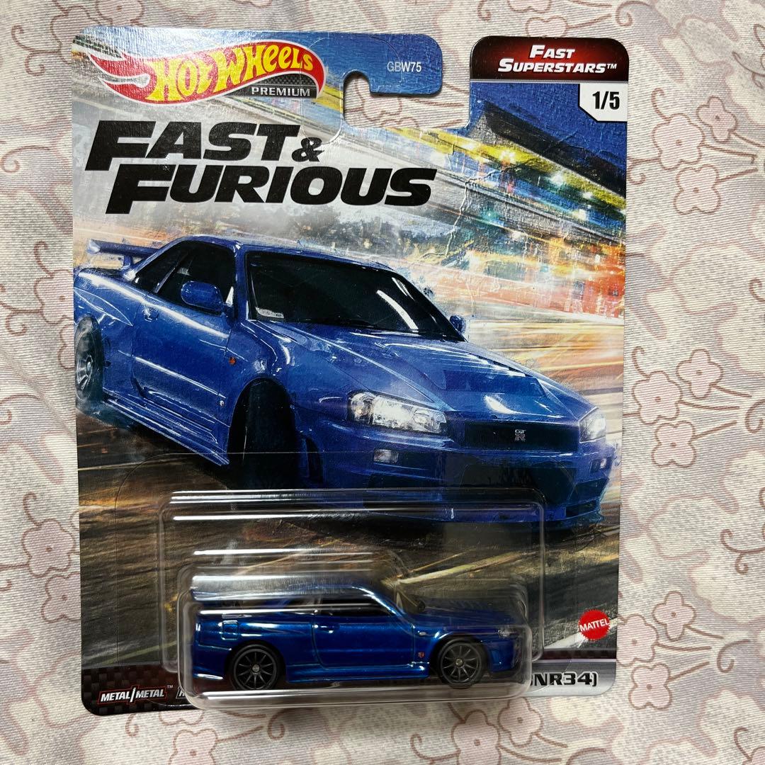 オートサロンホットウィール ワイルドスピード スカイライン GT-R R34