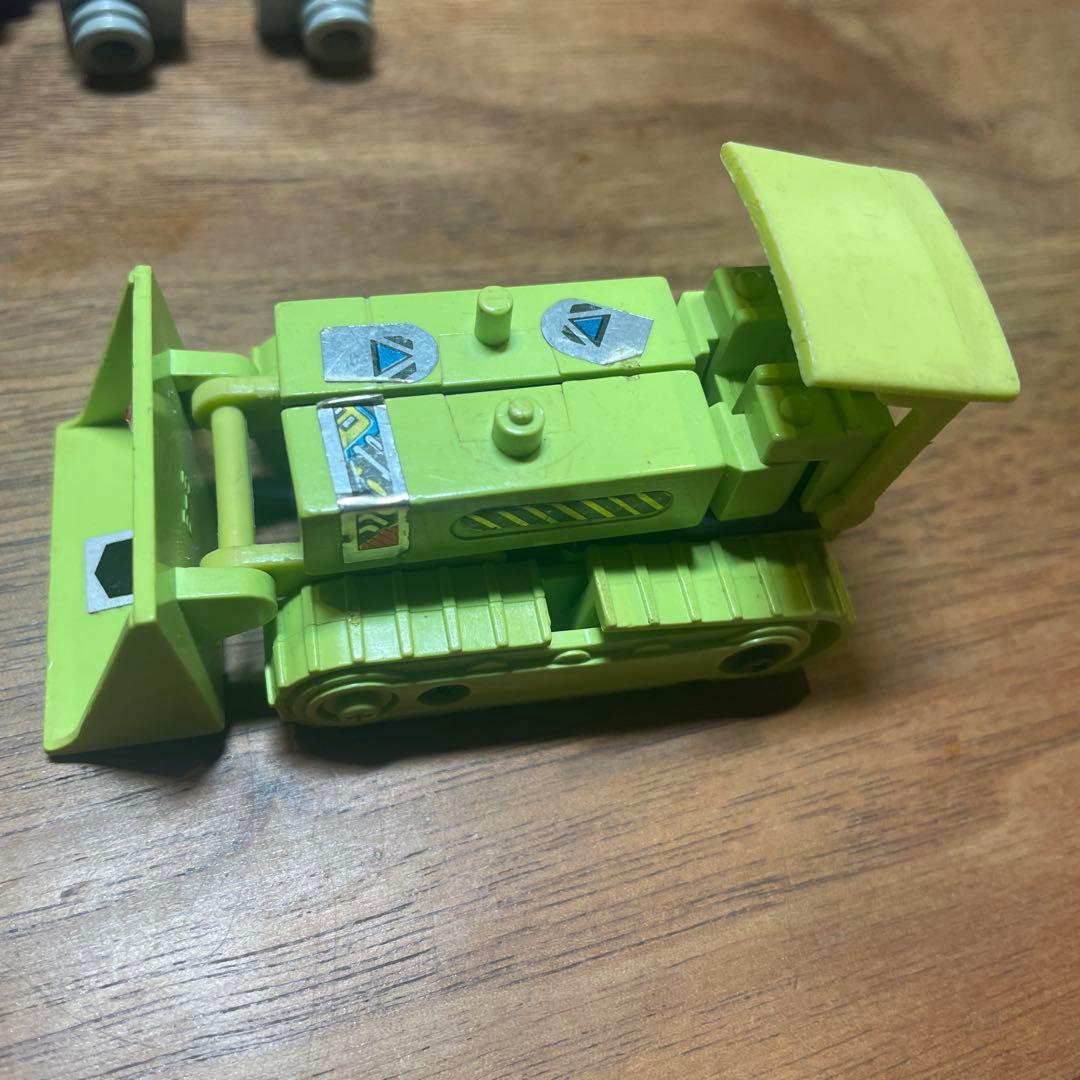 【当時物】トランスフォーマー ビルドロン 巨人兵 デバスター　中古　欠品有り