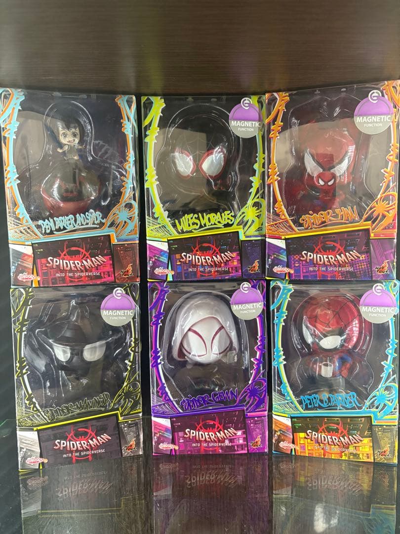 ホットトイズ コスベイビー/スパイダーマン／スパイダーバース　6体セット