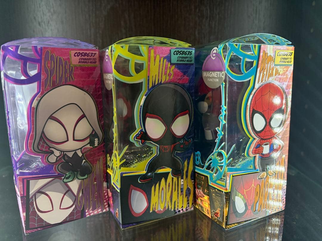 ホットトイズ コスベイビー/スパイダーマン／スパイダーバース　6体セット