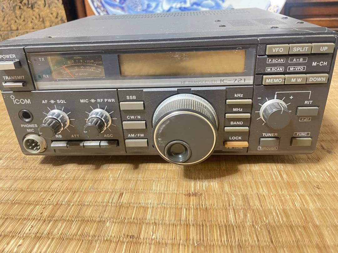 Icom IC-721 トランシーバー　ジャンク