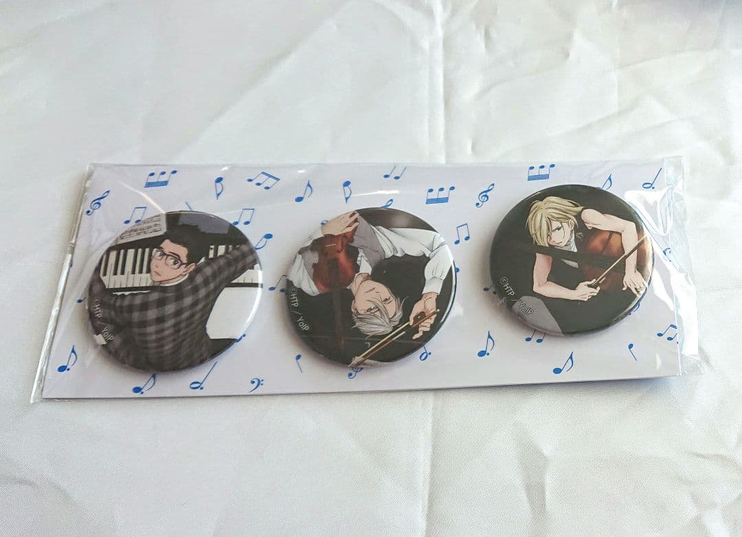 ユーリ!!! on ICE コンサート 缶バッジセット 大阪