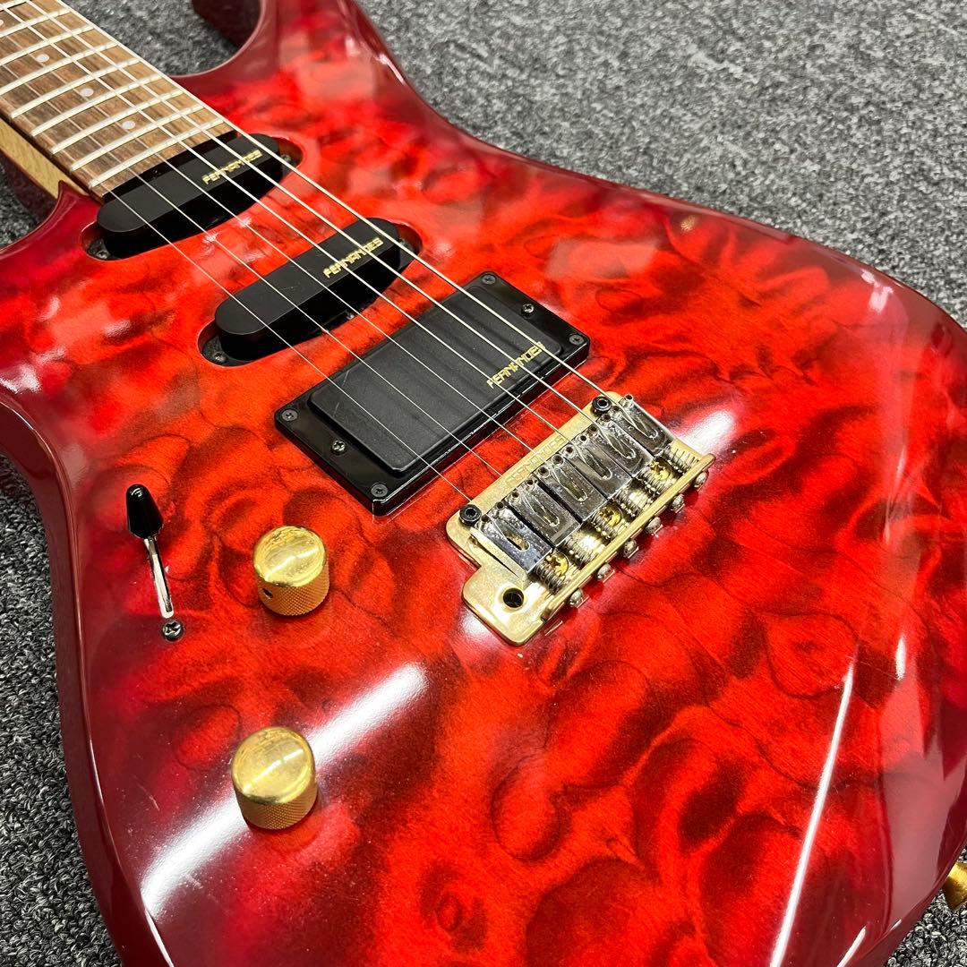 【9364】 FERNANDES SSH FGZ 40 ?レフティ 赤