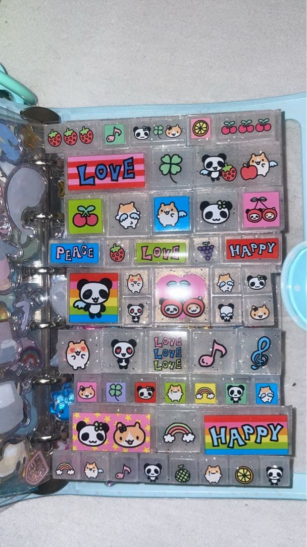 シール帳　完成品　ボンドロシール