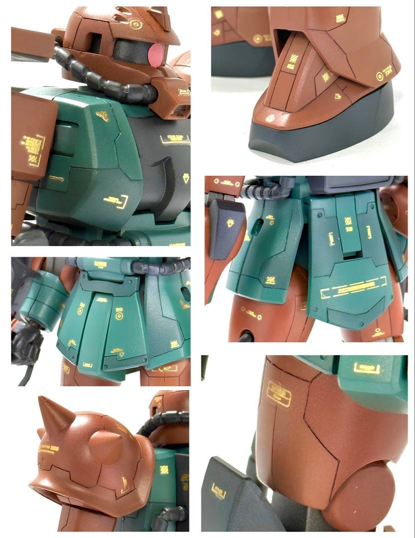 HGUC ザクII （ガルマ専用機） 改修全塗装完成品
