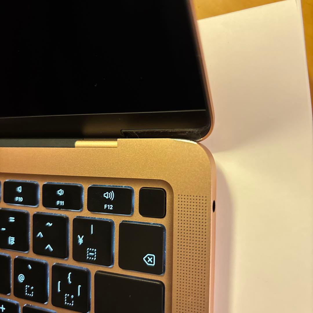 MacBook Air 13インチ2020 ゴールド MVH52J/A
