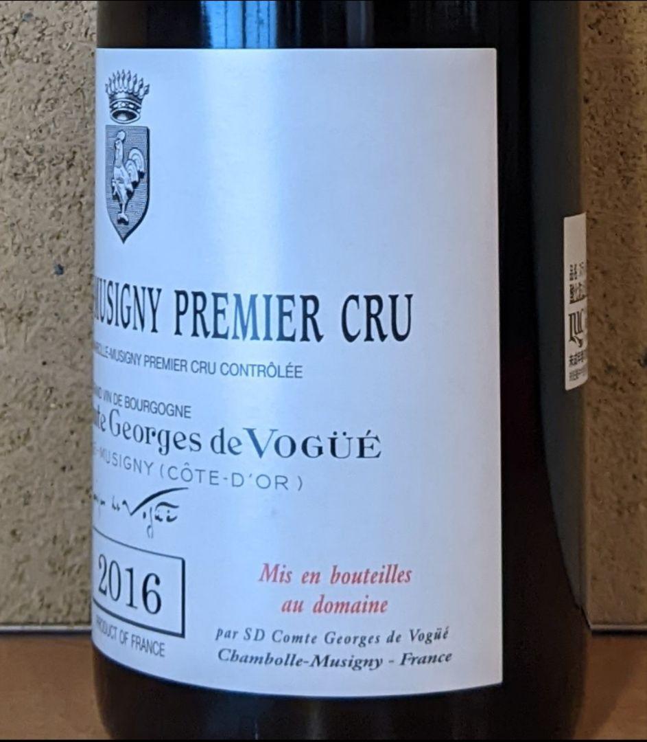 ワイン Vogue 2016 Chambolle-Musigny Premier Cru