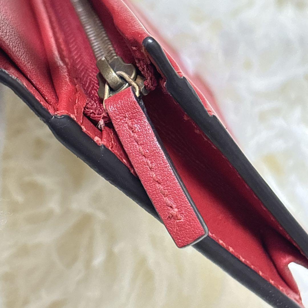 極美品✨GUCCI ストーン抜けなし チェリー さくらんぼ 二つ折り財布 GG柄