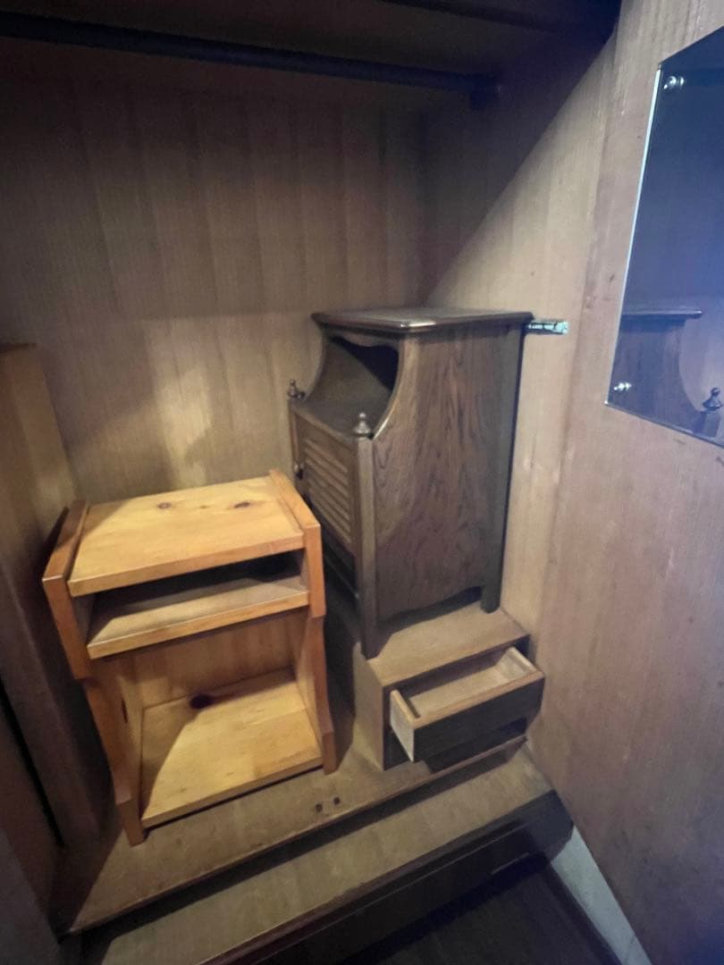 昭和レトロ　和洋箪笥　凄い杢　味のあるアンティーク　古材　最終赤字大処分！！