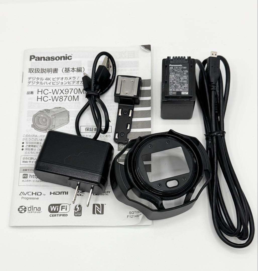 【完動品】Panasonic デジタル4Kビデオカメラ HC-WX970M