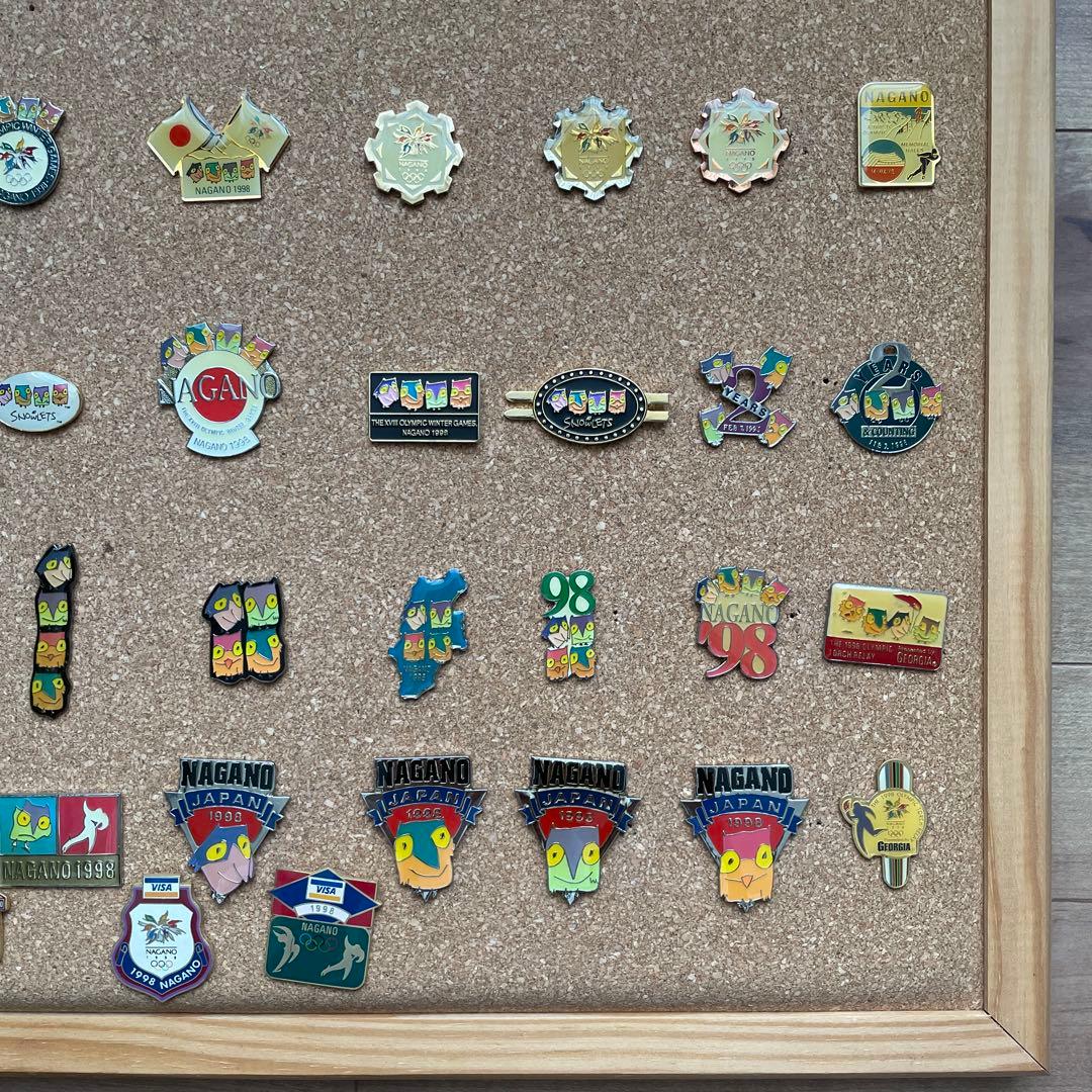 1998 長野オリンピック　限定ピンバッチ　77個