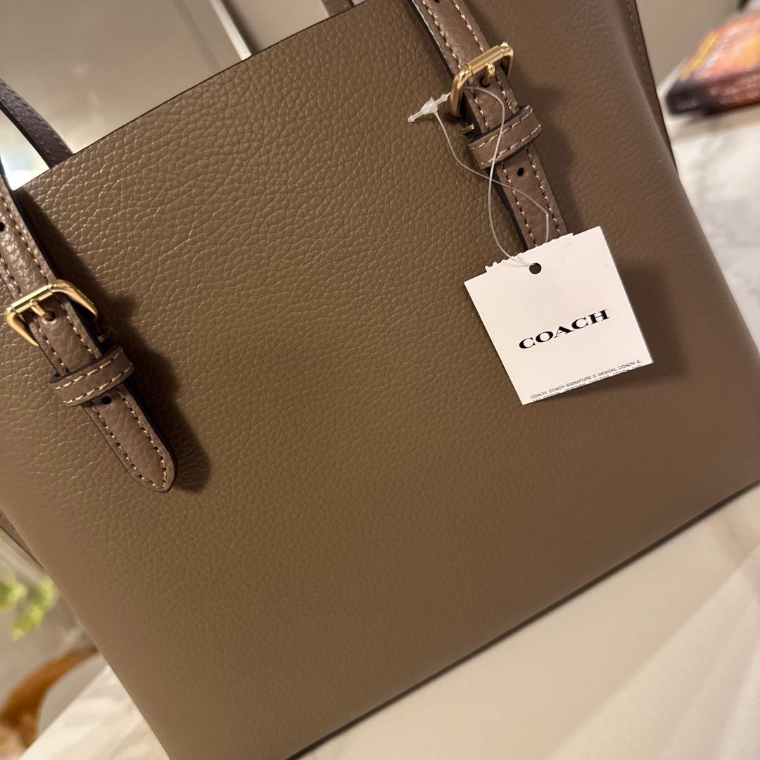 Erikaさん専用COACH ブラウンレザー ハンドバッグ