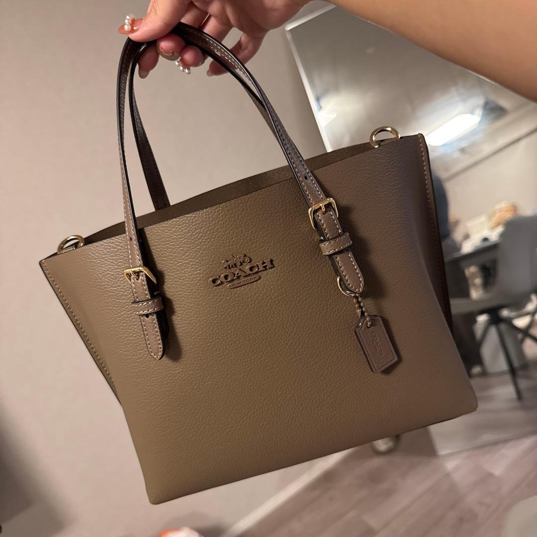 Erikaさん専用COACH ブラウンレザー ハンドバッグ