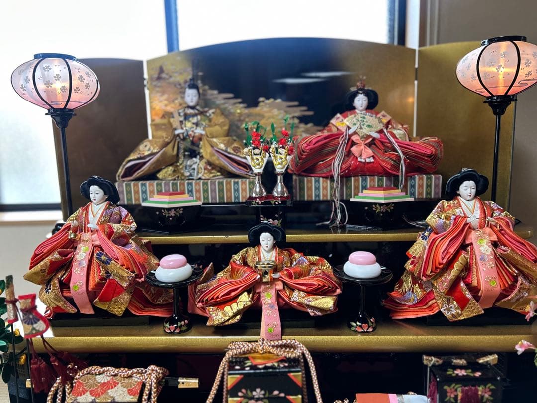 久月 雛人形 3段飾り