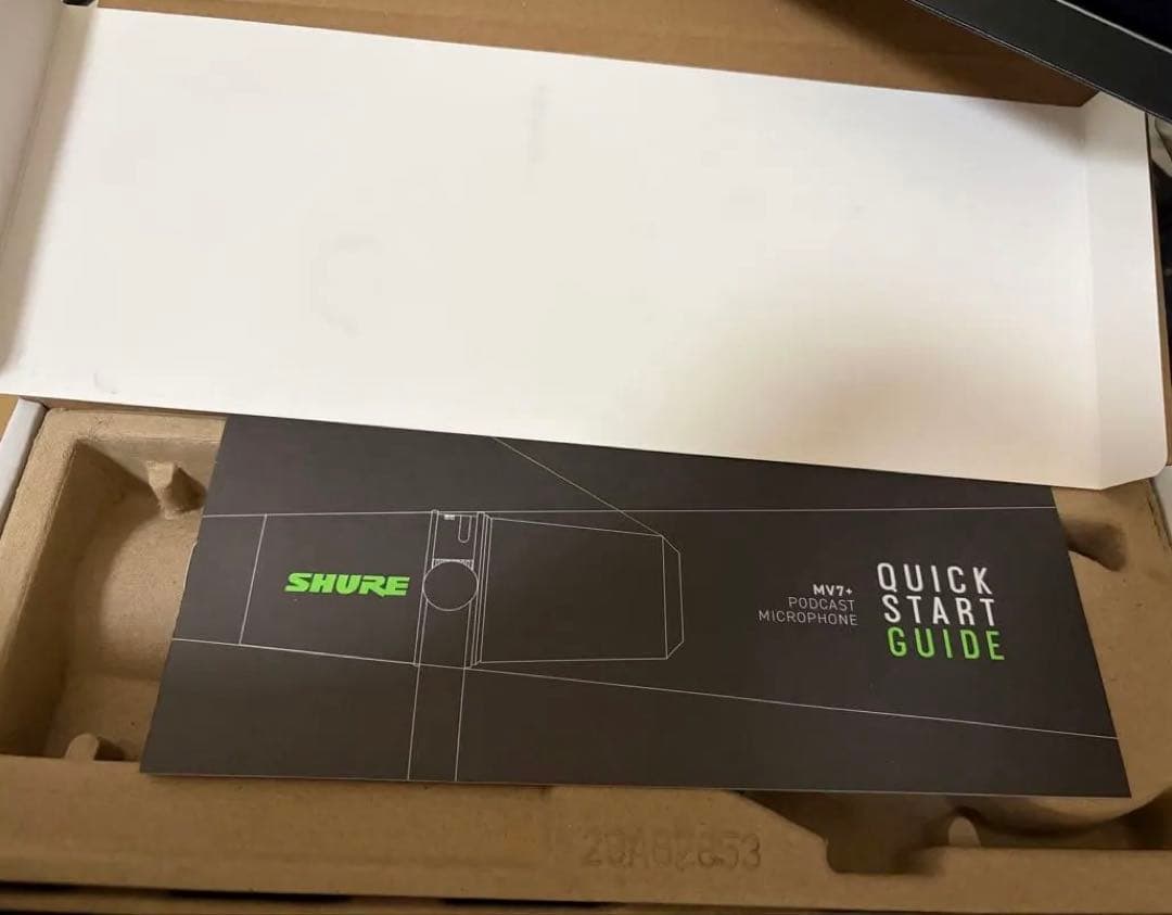 【美品】SHURE MV7+ ブラック