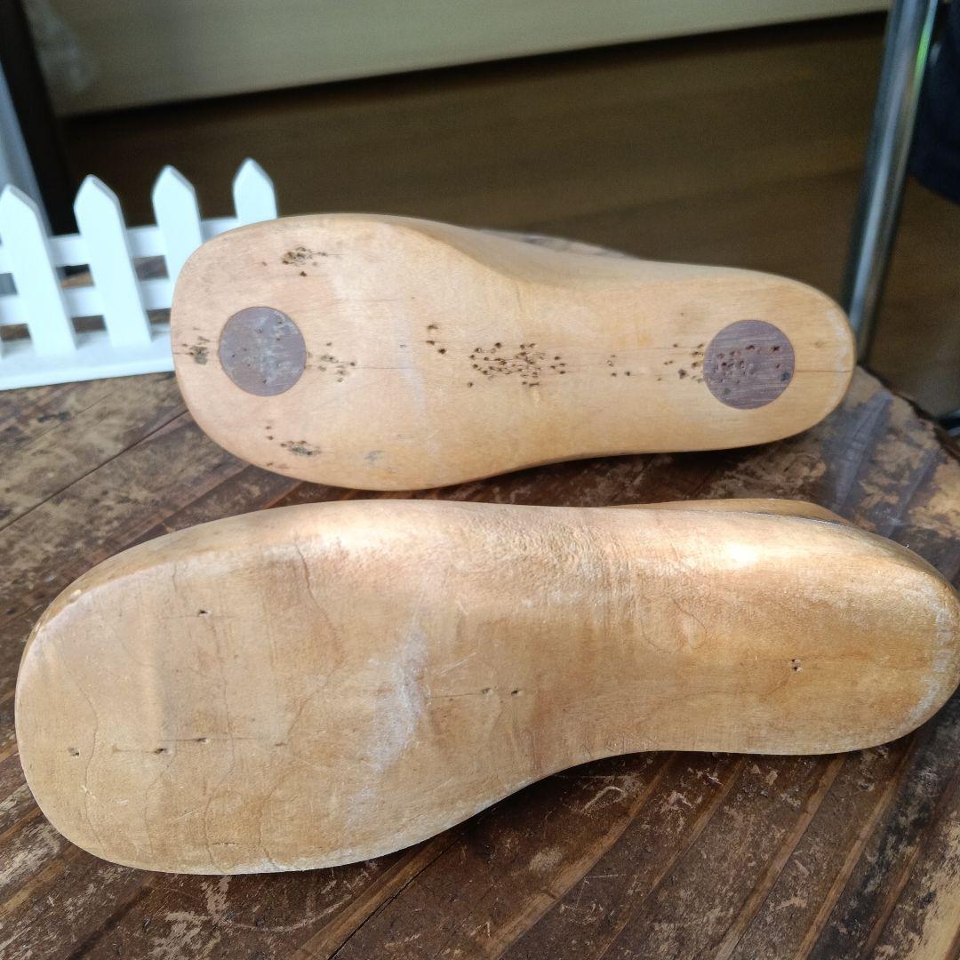 アンティークシューモールド15㎝ 木製靴型 Eサイズ 3141番