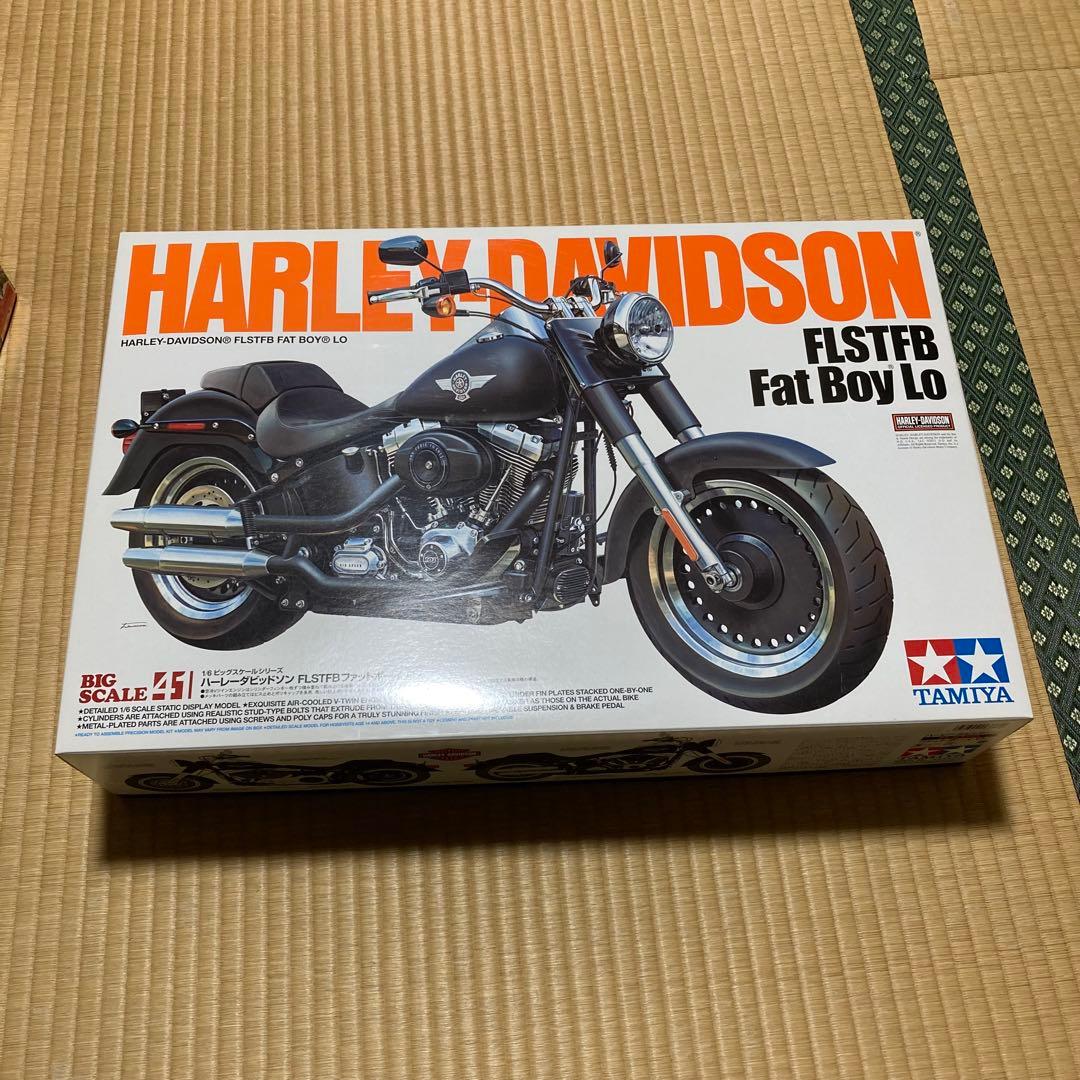 タミヤ 1/6 Harley-Davidson ファットボーイ　ロー