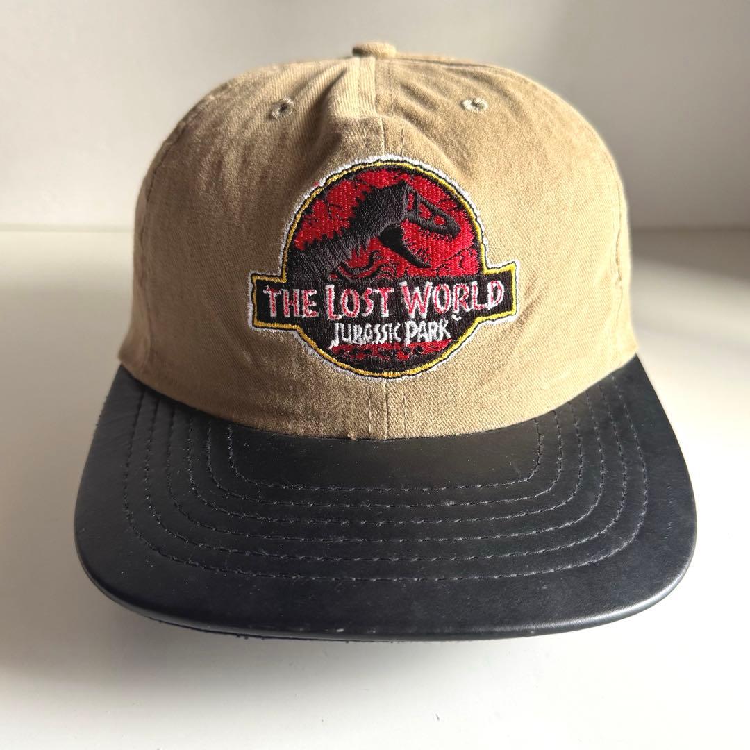 ジュラシックパーク　アジャスタブルキャップ　90sビンテージ　ユニバーサル　映画
