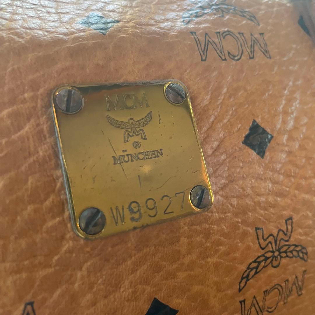 MCM ヴィンテージ ボストンバッグ 大容量 リバイバル人気