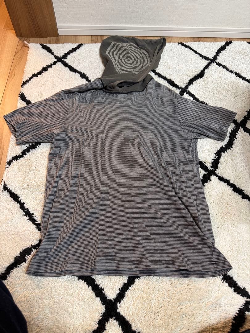 undercoverism 06ss T期フードドッキングシャツ KLAUS