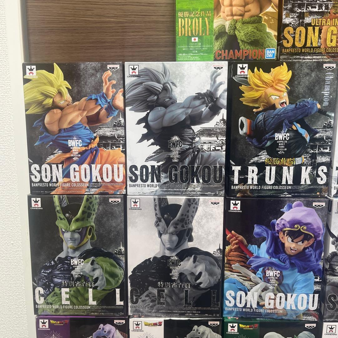 ドラゴンボール　造形天下一武道会　希少　BWFC 33個フルコンプセット