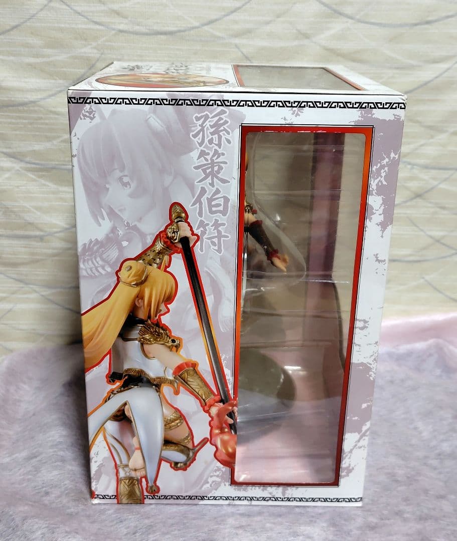 一騎当千孫策伯符1/8スケール塗装済 完成品フィギュア　未開封品