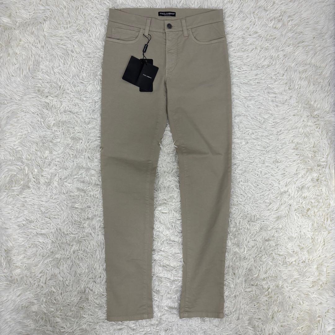新品タグ付き！DOLCE ＆ GABBANA 16 ストレートパンツ 44