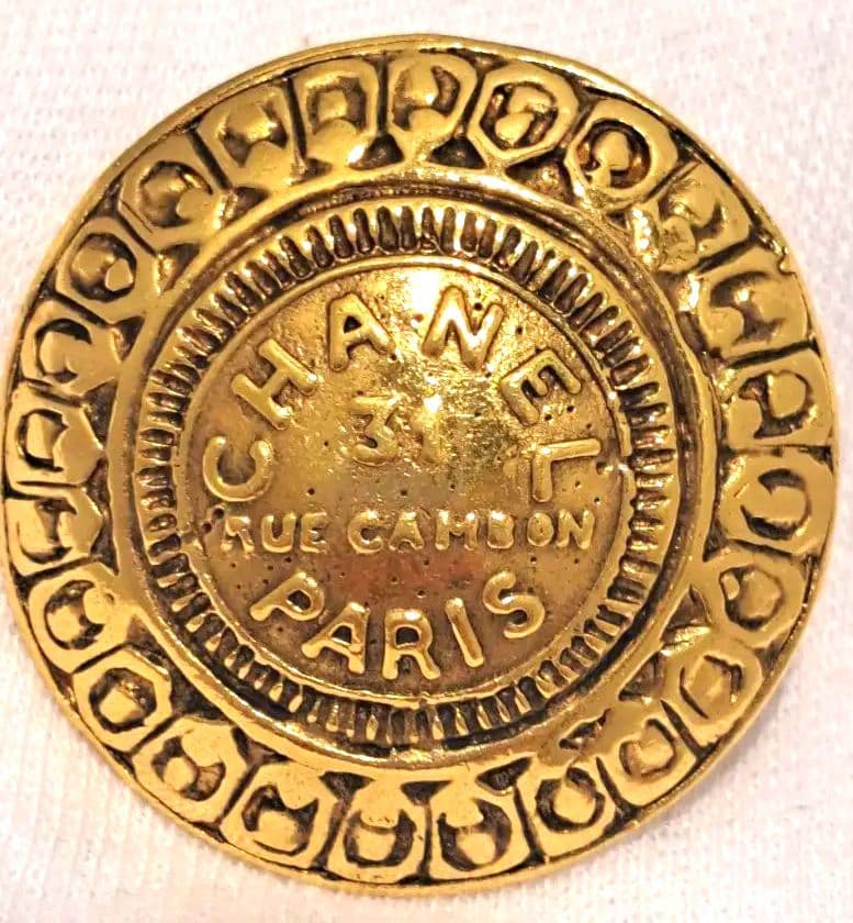 CHANEL　シャネル　31 リュ カンボン ピンブローチ　ヴィンテージ