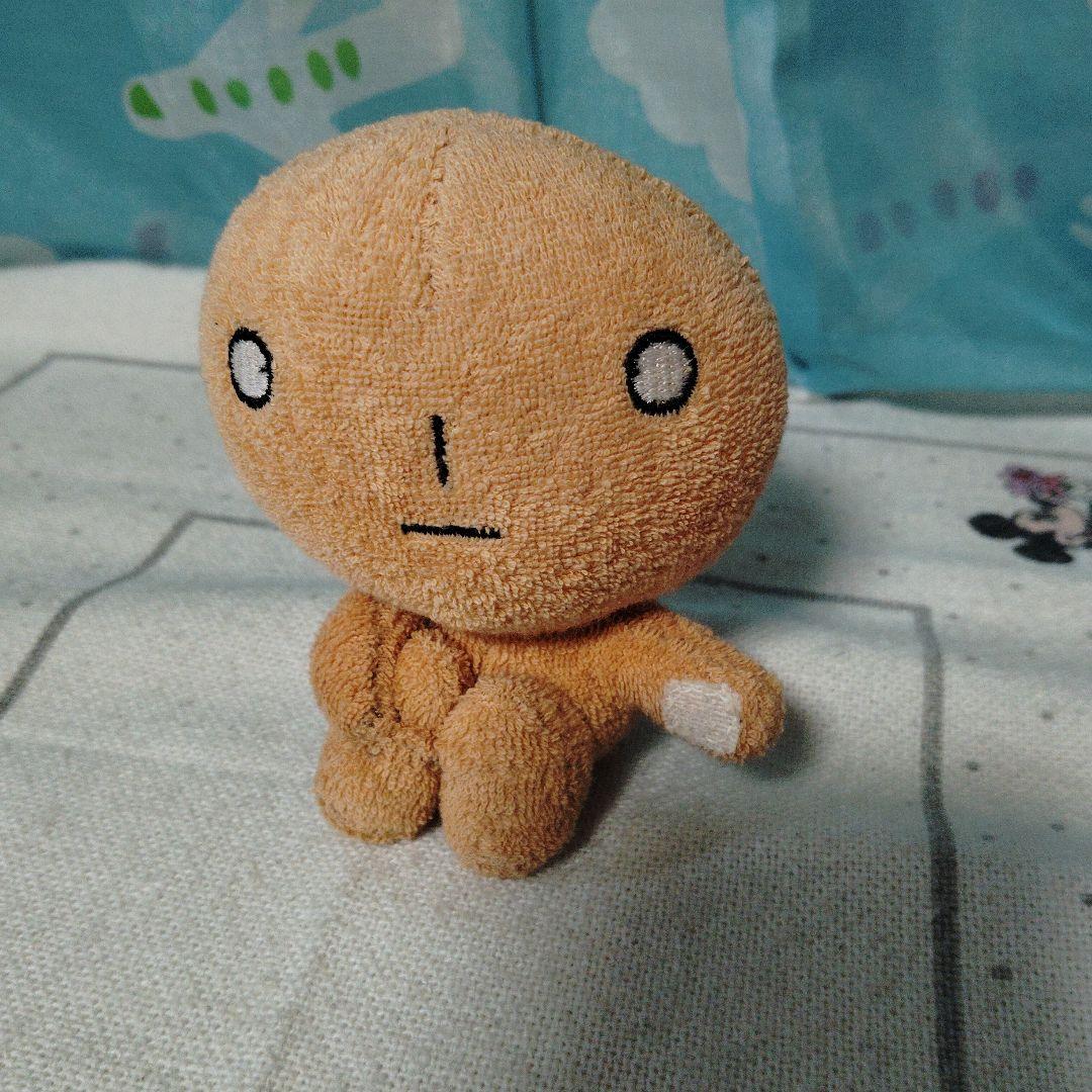 こげぱん　おすわり　マスコット　ぬいぐるみ　パイル　サンエックス 体操座り