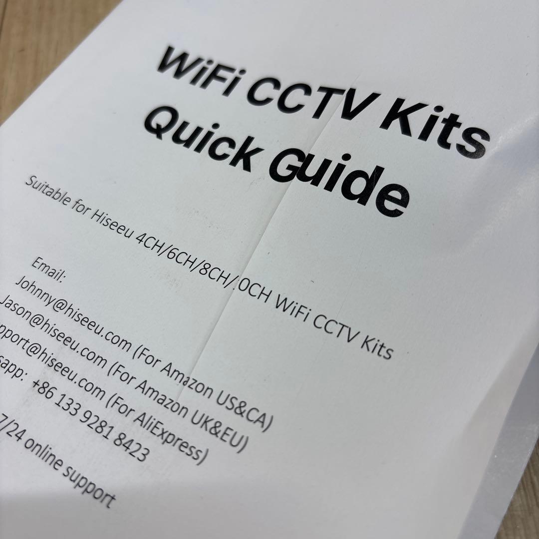 D437 HiSEEU 防犯カメラ WK-4HB613 WiFi-Pro